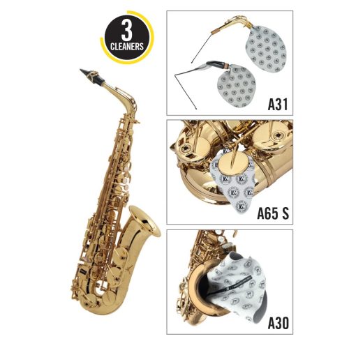 BG Combo Cleaning Pack for Alto Saxophone